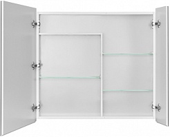 Акватон Зеркальный шкаф Лондри 80 белый – фотография-2